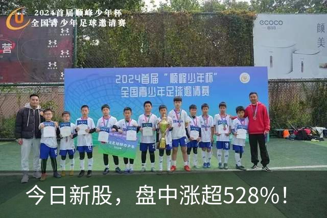 今日新股，盘中涨超528%！